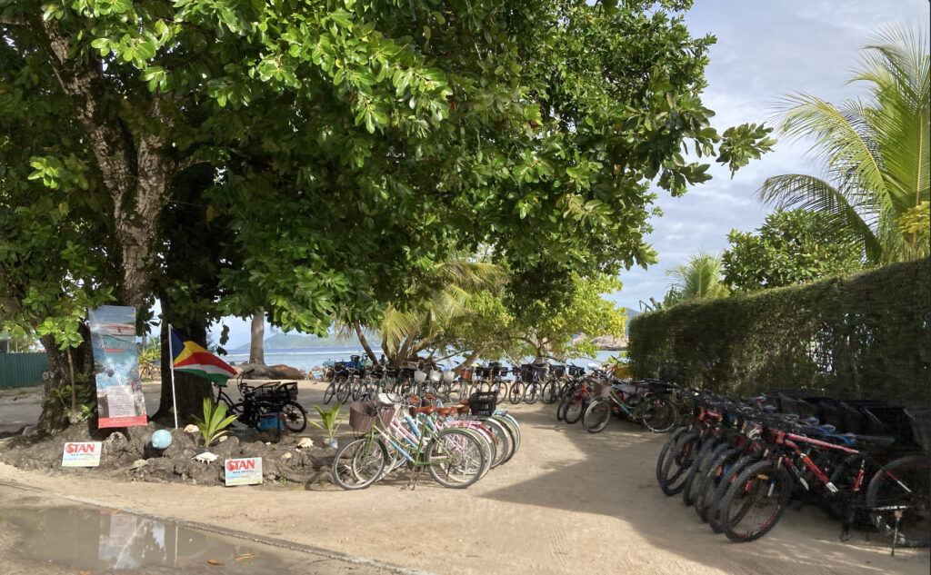 ラディーグ島の自転車レンタル